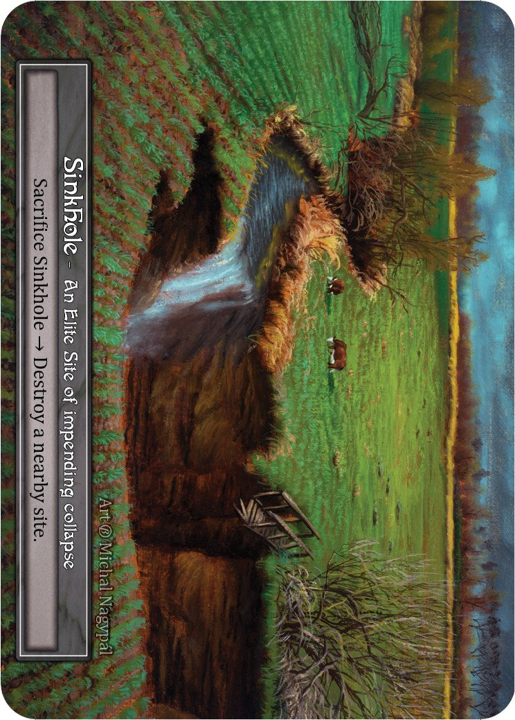 Sinkhole (Foil) [Beta] | Exor Games New Glasgow