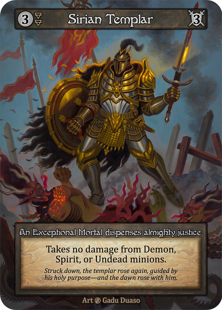 Sirian Templar [Beta] | Exor Games New Glasgow