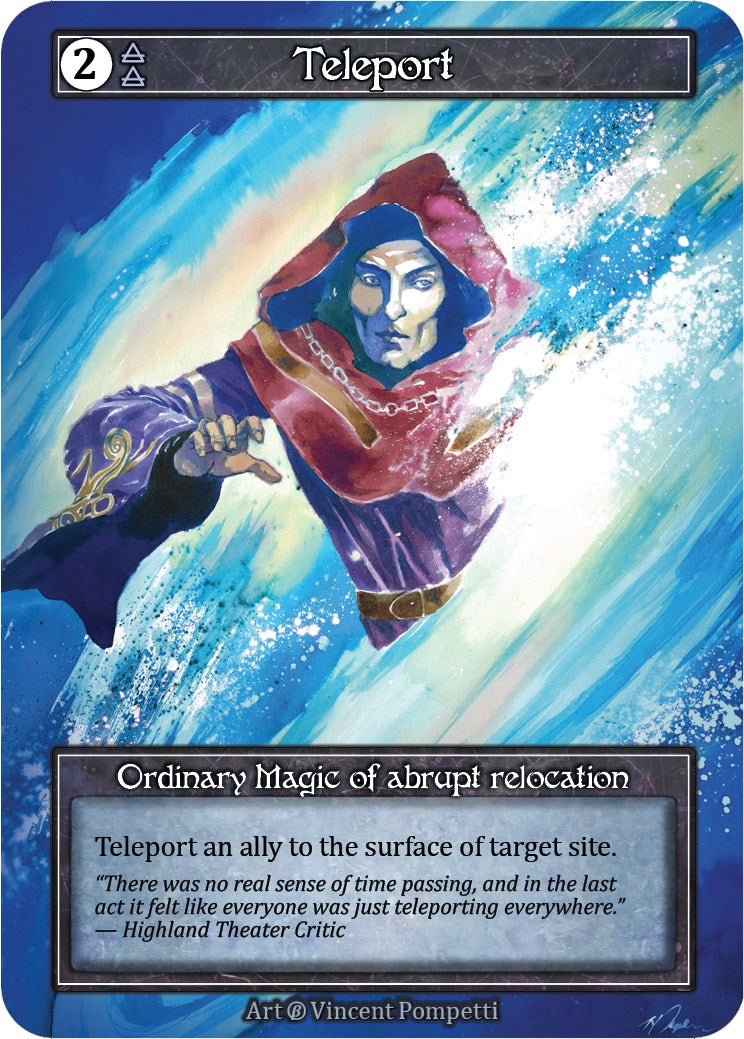 Teleport (Foil) [Beta] | Exor Games New Glasgow