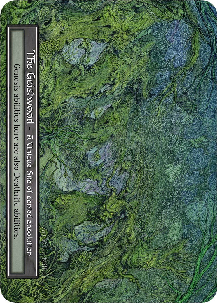The Geistwood (Foil) [Beta] | Exor Games New Glasgow