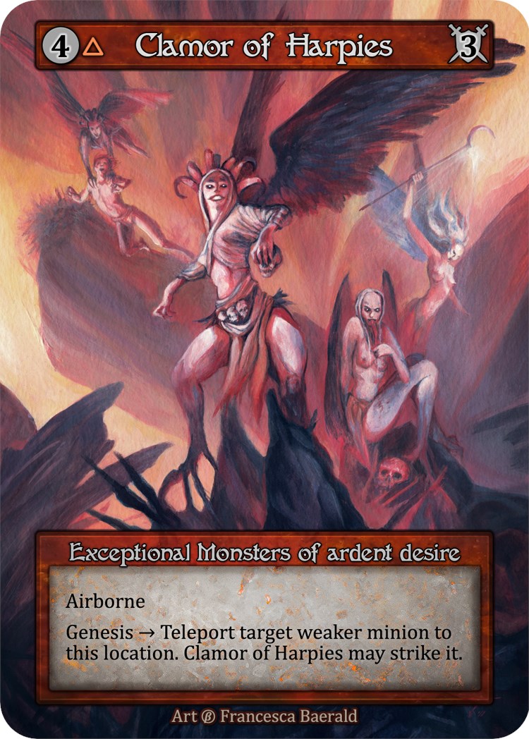 Clamor of Harpies [Beta] | Exor Games New Glasgow
