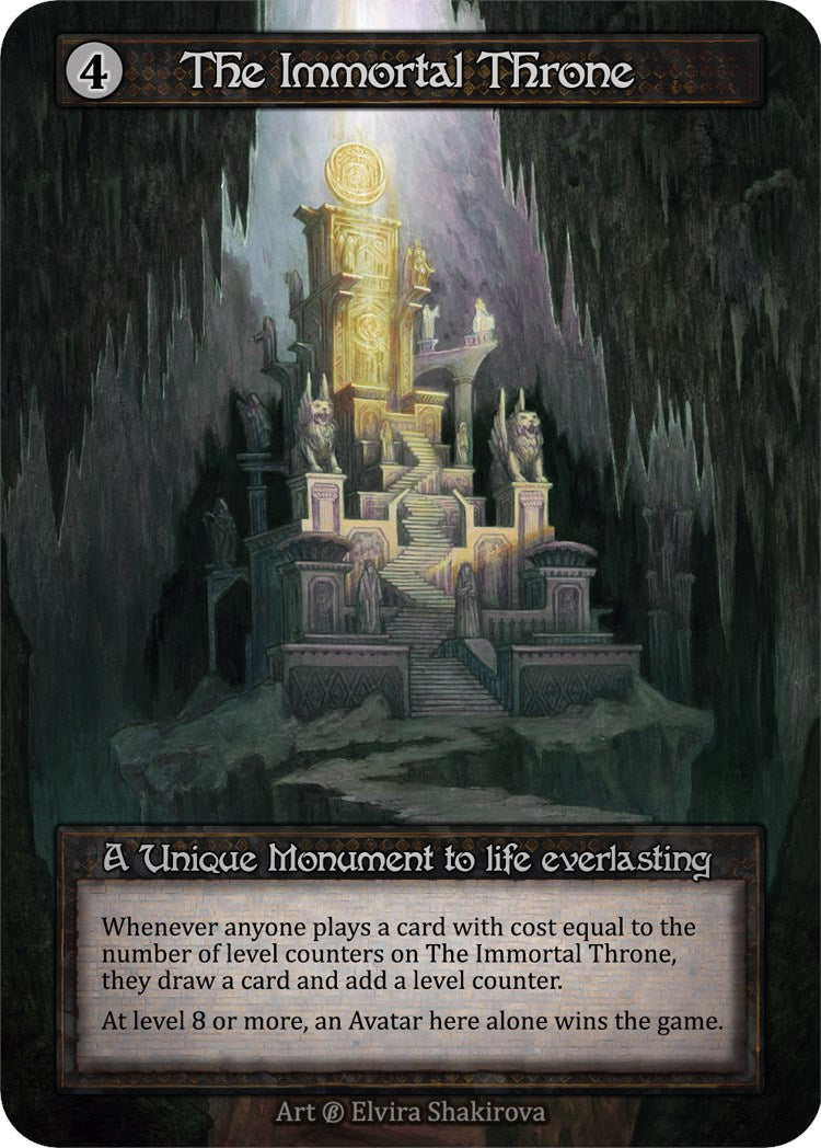 The Immortal Throne [Beta] | Exor Games New Glasgow
