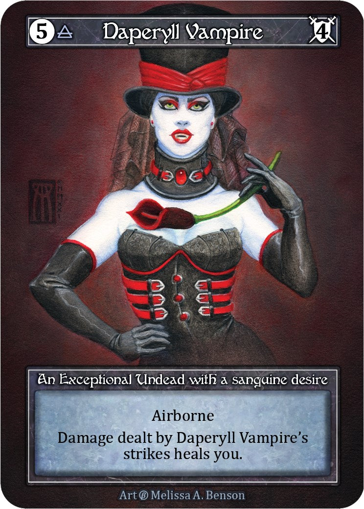 Daperyll Vampire (Foil) [Beta] | Exor Games New Glasgow