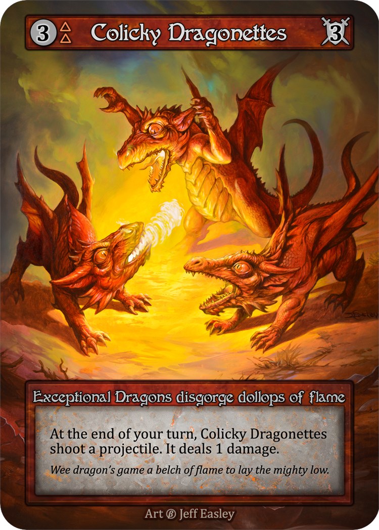 Colicky Dragonettes [Beta] | Exor Games New Glasgow