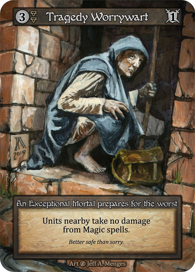 Tragedy Worrywart [Beta] | Exor Games New Glasgow