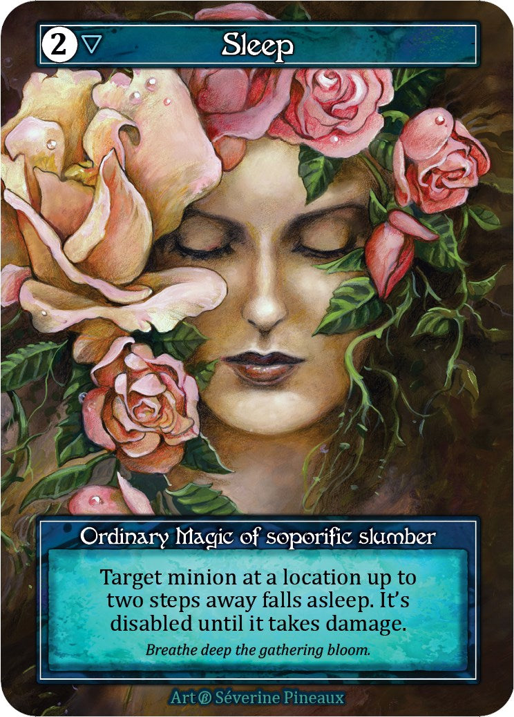 Sleep (Foil) [Beta] | Exor Games New Glasgow