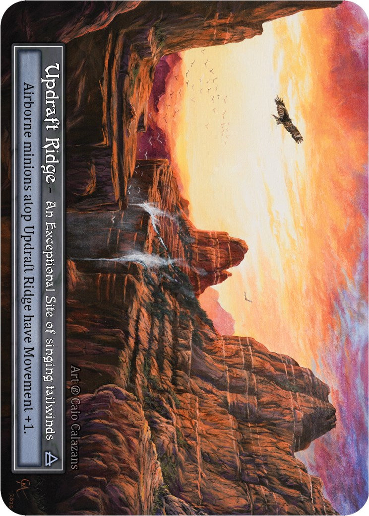 Updraft Ridge (Foil) [Beta] | Exor Games New Glasgow