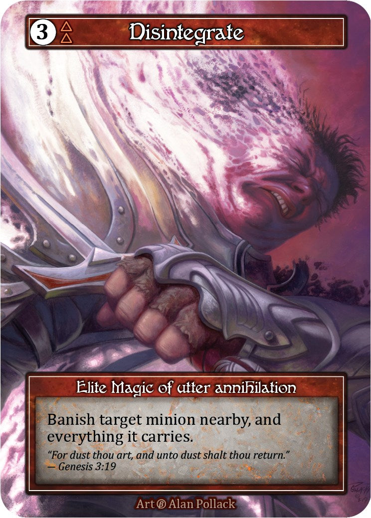 Disintegrate (Foil) [Beta] | Exor Games New Glasgow