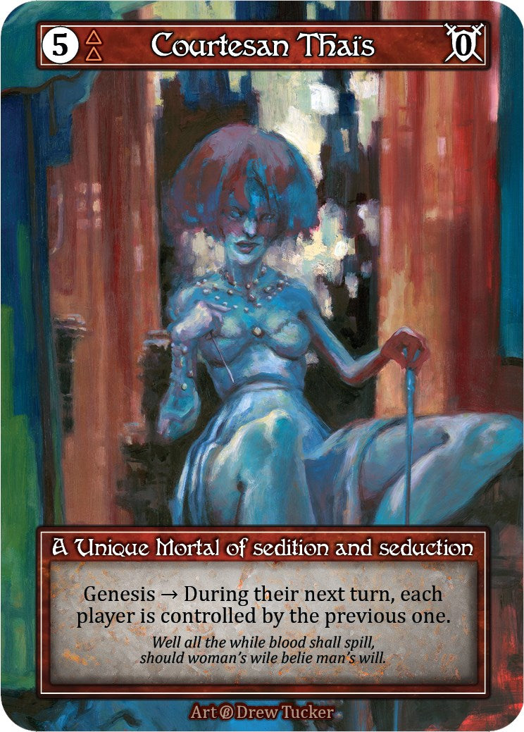 Courtesan Thais (Foil) [Beta] | Exor Games New Glasgow