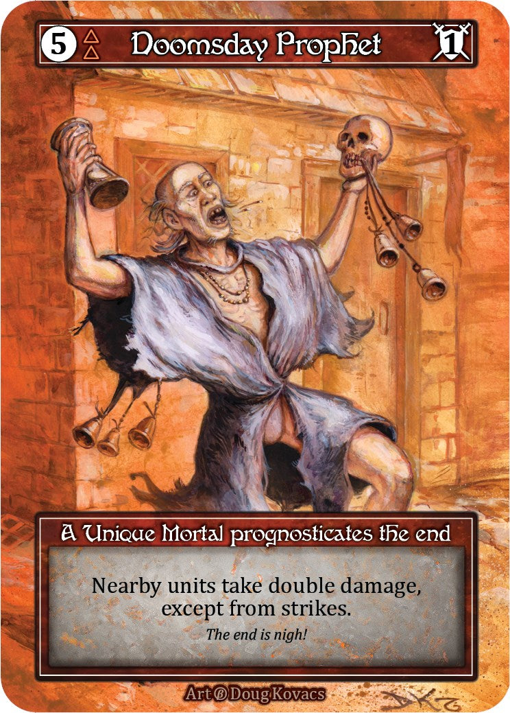 Doomsday Prophet (Foil) [Beta] | Exor Games New Glasgow