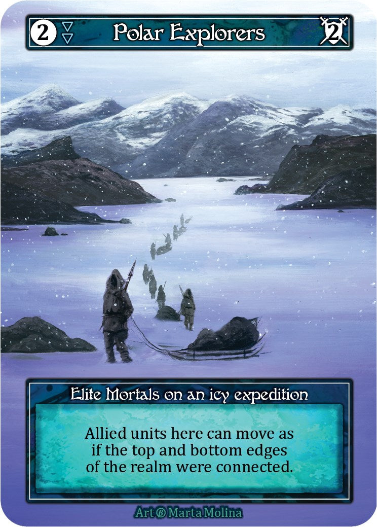 Polar Explorers (Foil) [Beta] | Exor Games New Glasgow