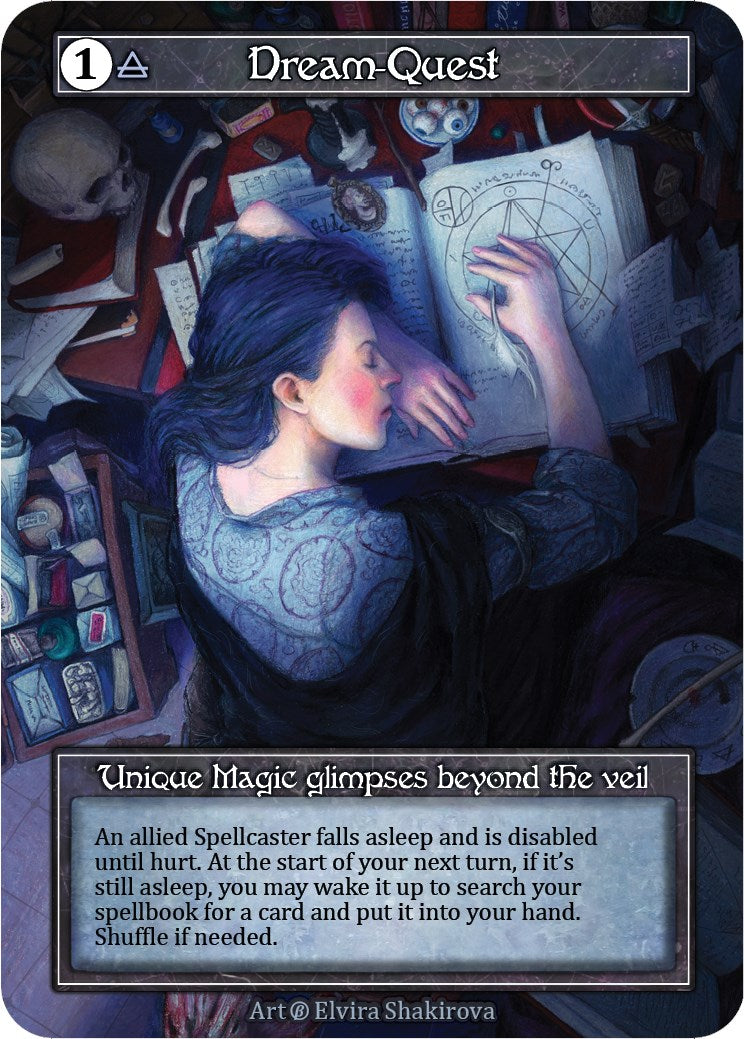 Dream-Quest (Foil) [Beta] | Exor Games New Glasgow
