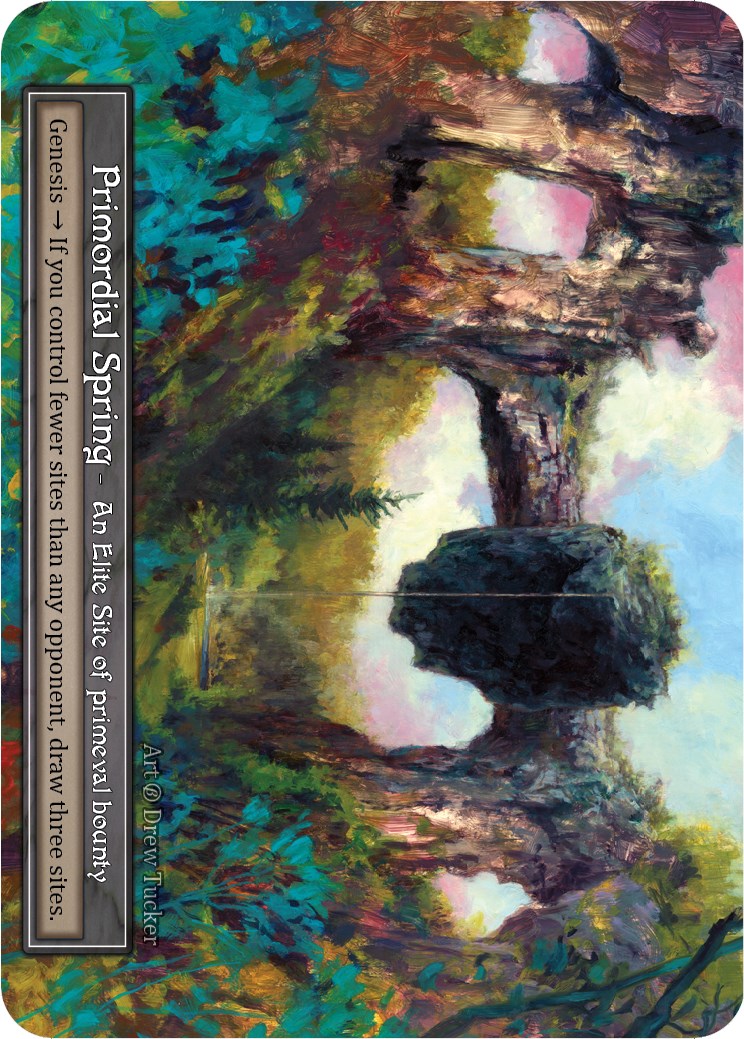 Primordial Spring (Foil) [Beta] | Exor Games New Glasgow