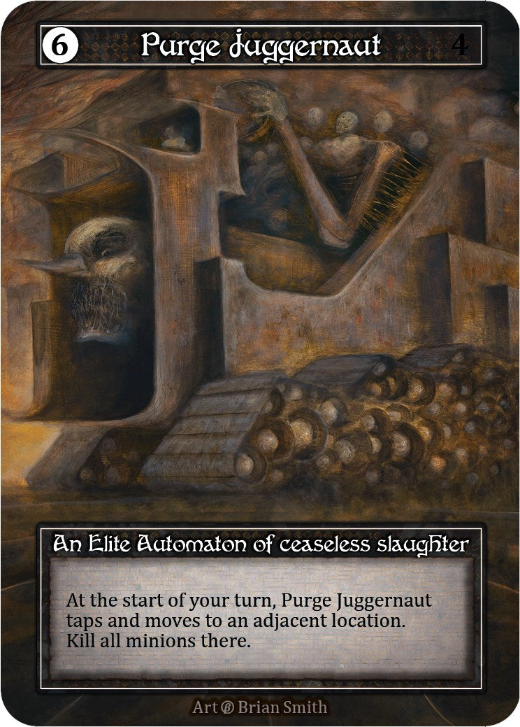 Purge Juggernaut (Foil) [Beta] | Exor Games New Glasgow