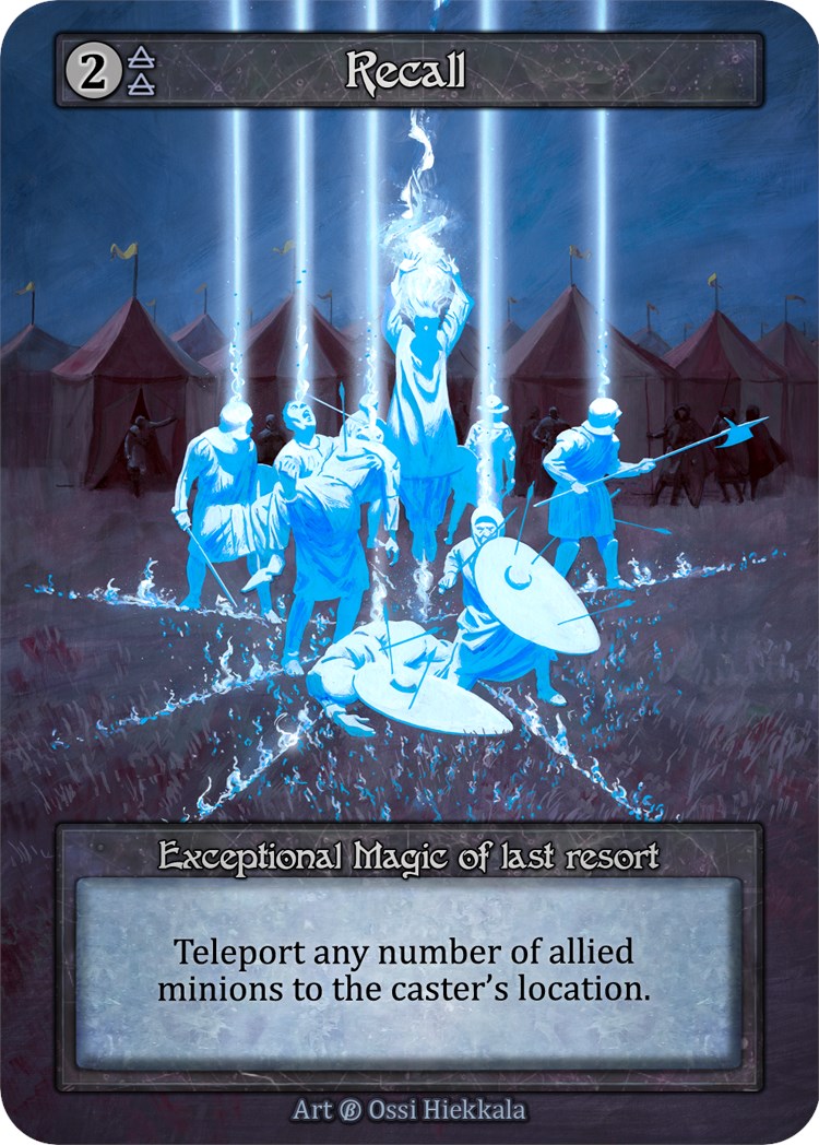 Recall [Beta] | Exor Games New Glasgow
