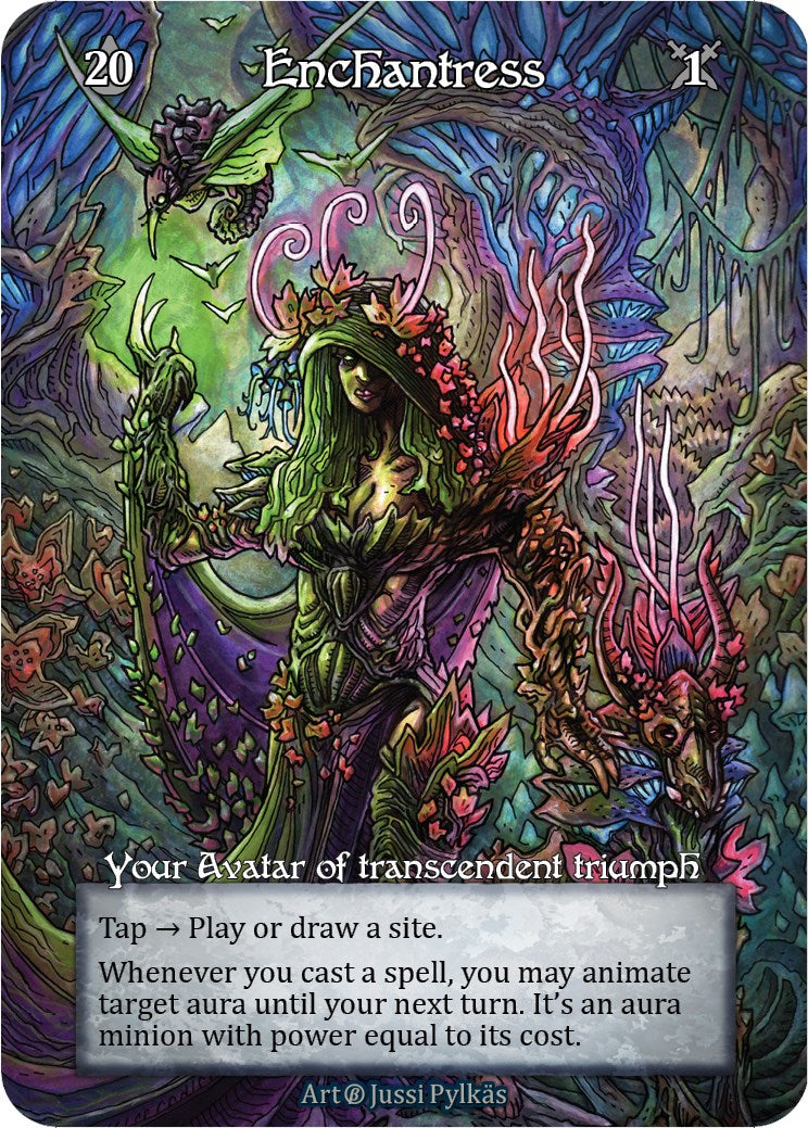 Enchantress (Foil) [Beta] | Exor Games New Glasgow