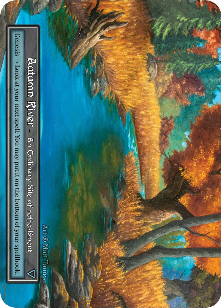 Autumn River (Foil) [Beta] | Exor Games New Glasgow