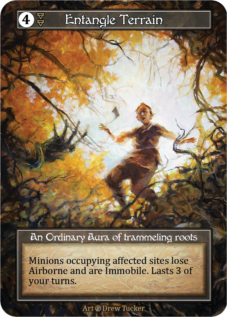 Entangle Terrain (Foil) [Beta] | Exor Games New Glasgow