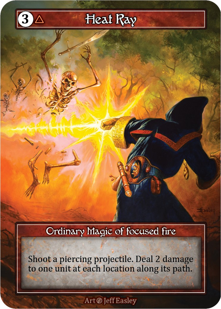 Heat Ray (Foil) [Beta] | Exor Games New Glasgow