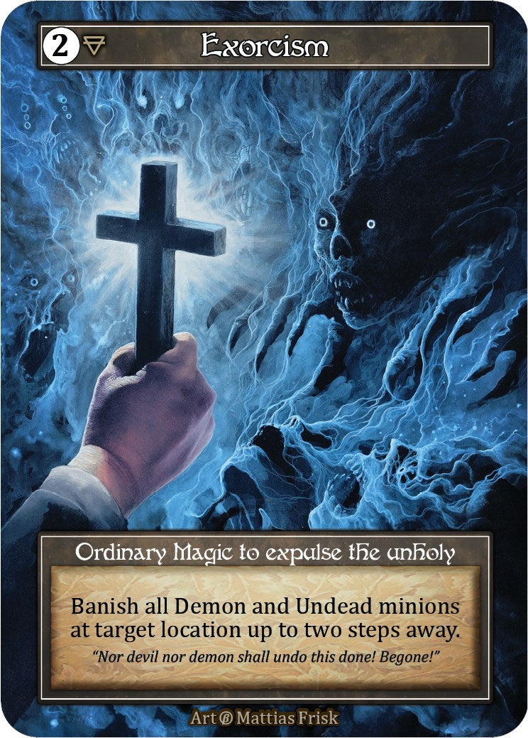 Exorcism (Foil) [Beta] | Exor Games New Glasgow