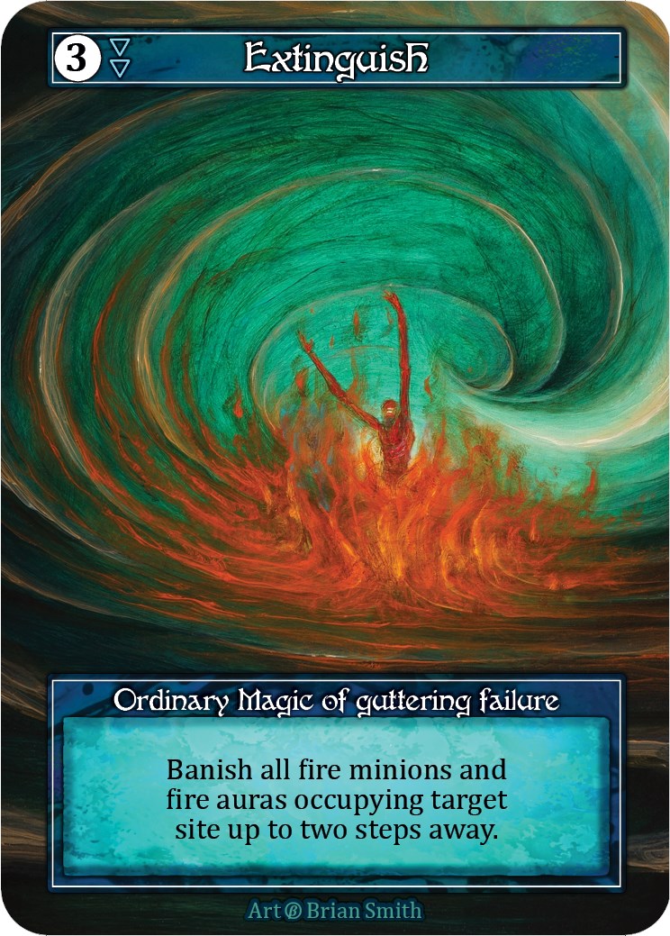 Extinguish (Foil) [Beta] | Exor Games New Glasgow