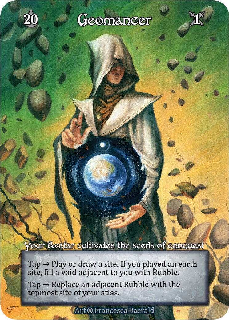 Geomancer (Foil) [Beta] | Exor Games New Glasgow