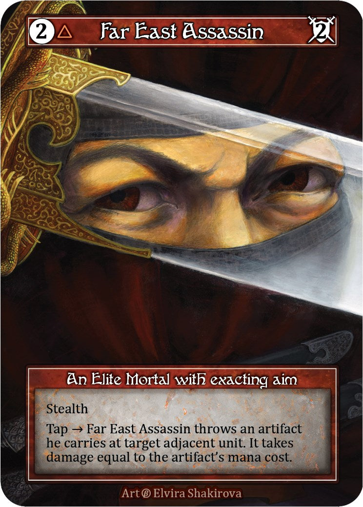 Far East Assassin (Foil) [Beta] | Exor Games New Glasgow