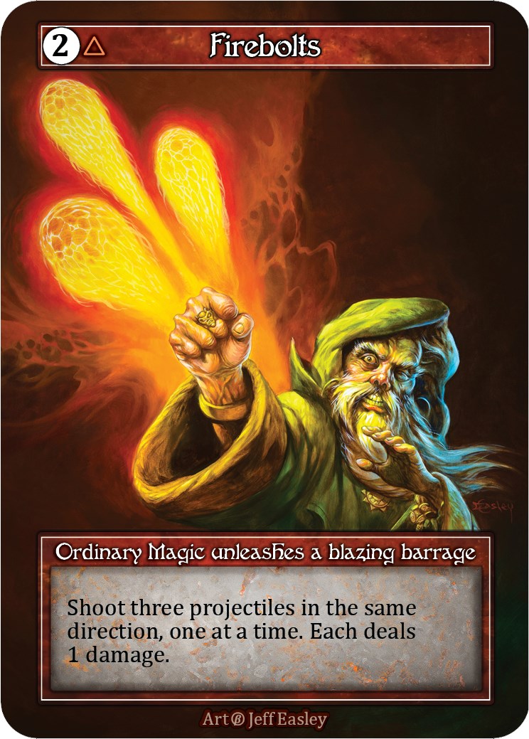 Firebolts (Foil) [Beta] | Exor Games New Glasgow