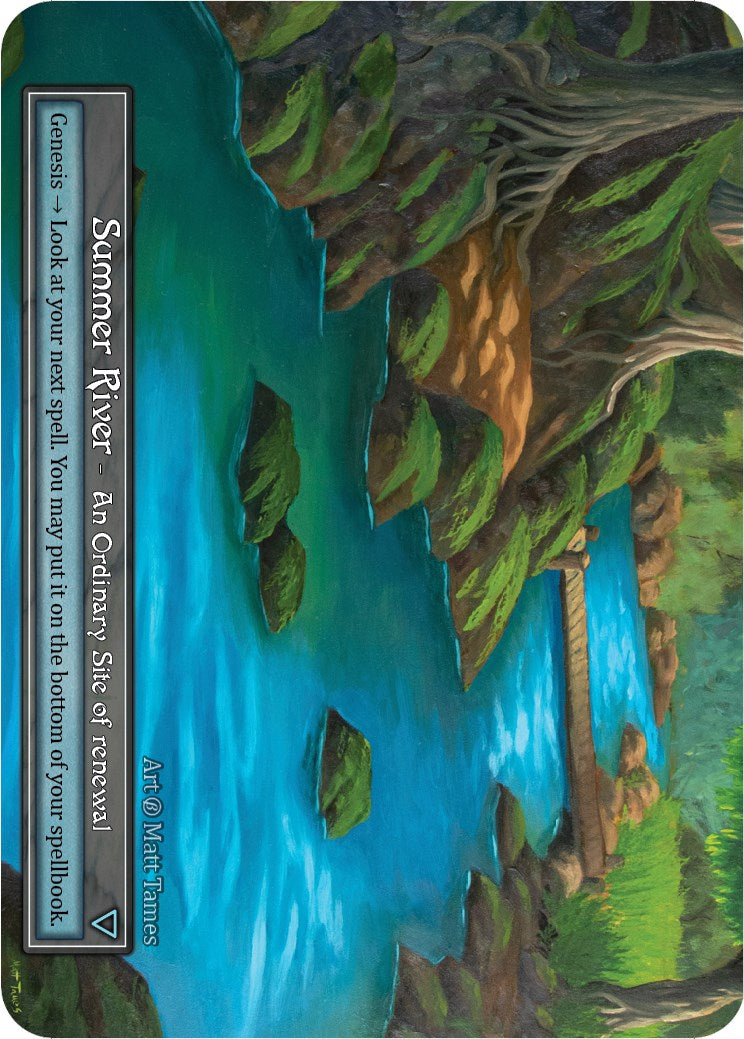 Summer River (Foil) [Beta] | Exor Games New Glasgow