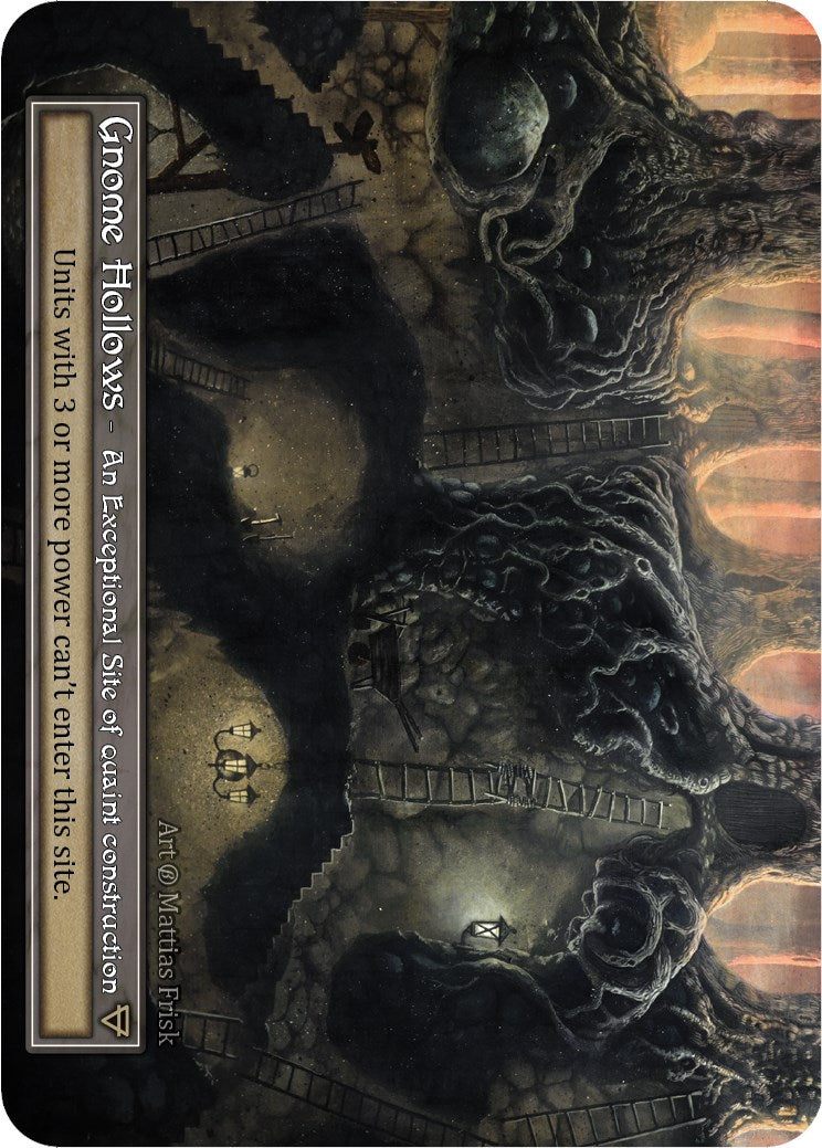 Gnome Hollows (Foil) [Beta] | Exor Games New Glasgow