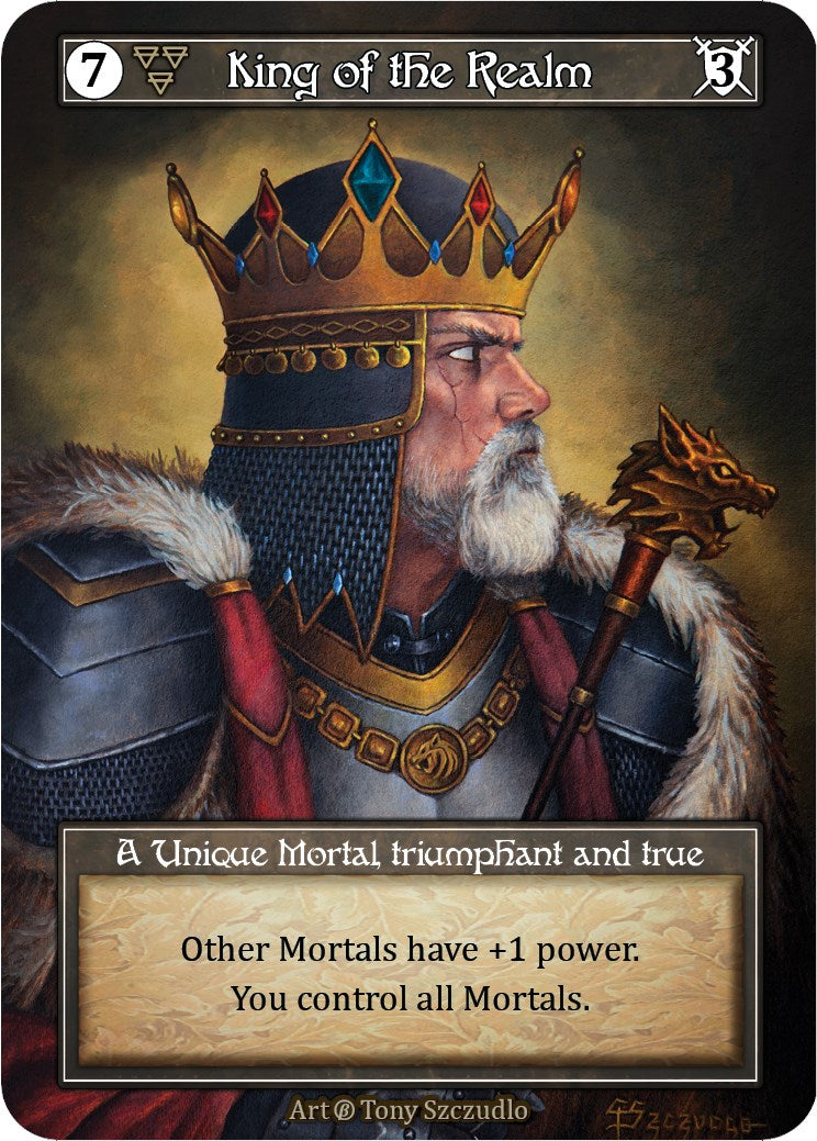King of the Realm (Foil) [Beta] | Exor Games New Glasgow