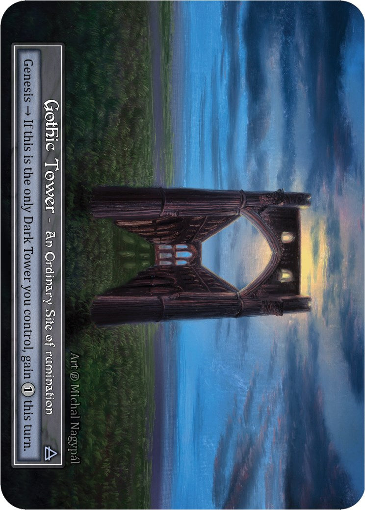 Gothic Tower (Foil) [Beta] | Exor Games New Glasgow