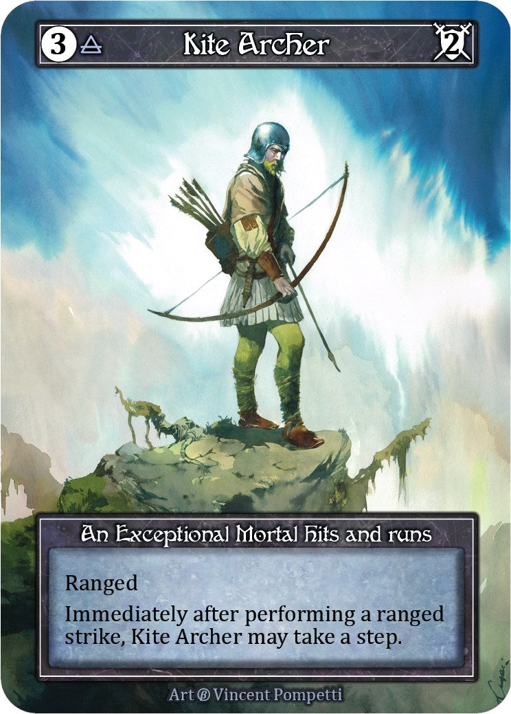 Kite Archer (Foil) [Beta] | Exor Games New Glasgow