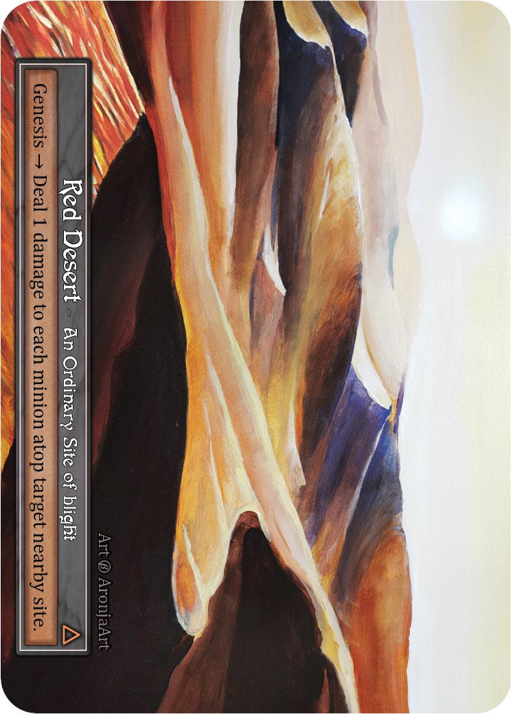 Red Desert (Foil) [Beta] | Exor Games New Glasgow