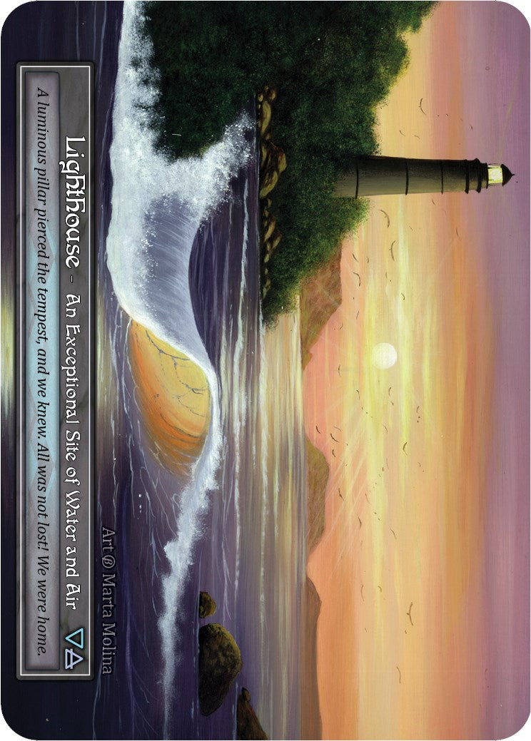 Lighthouse (Foil) [Beta] | Exor Games New Glasgow