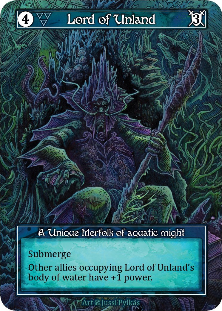 Lord of Unland (Foil) [Beta] | Exor Games New Glasgow