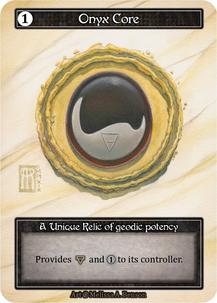 Onyx Core (Foil) [Beta] | Exor Games New Glasgow