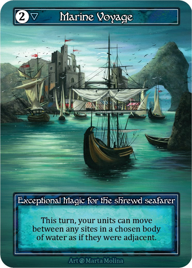 Marine Voyage (Foil) [Beta] | Exor Games New Glasgow