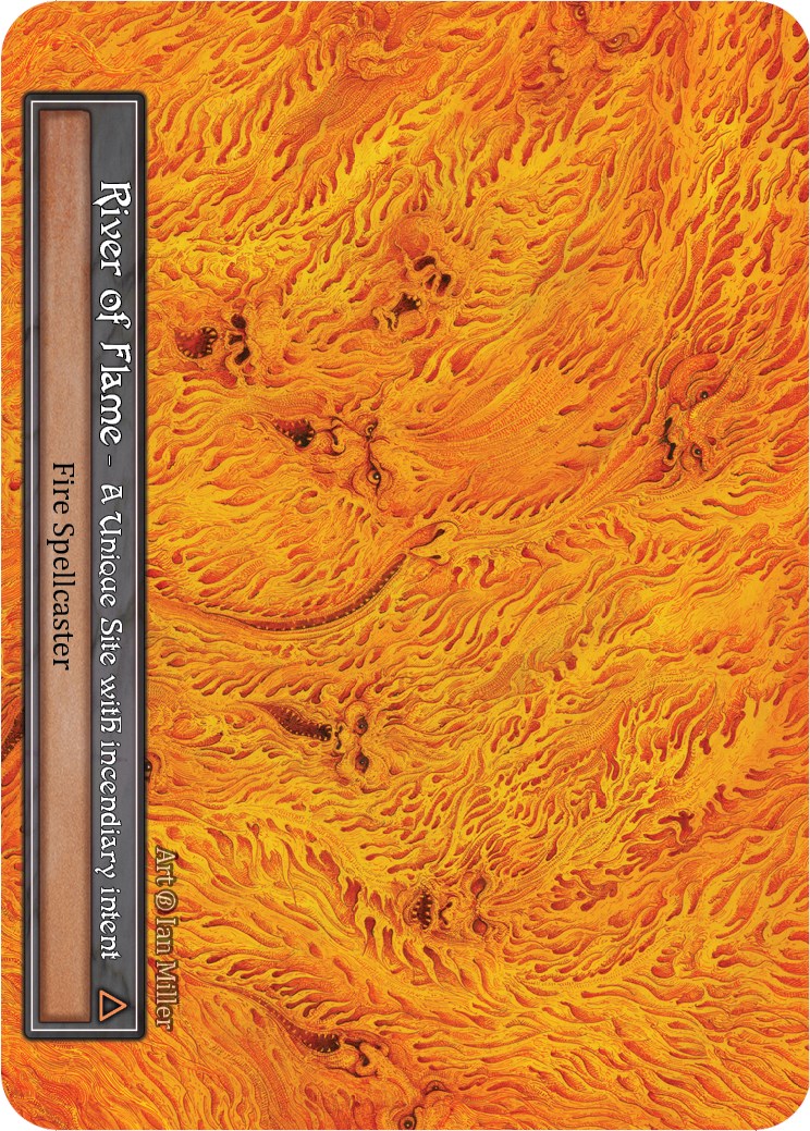 River of Flame (Foil) [Beta] | Exor Games New Glasgow