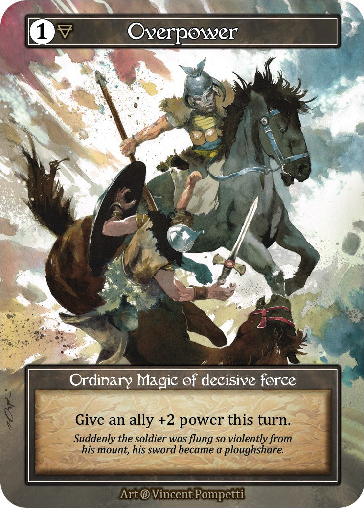 Overpower (Foil) [Beta] | Exor Games New Glasgow