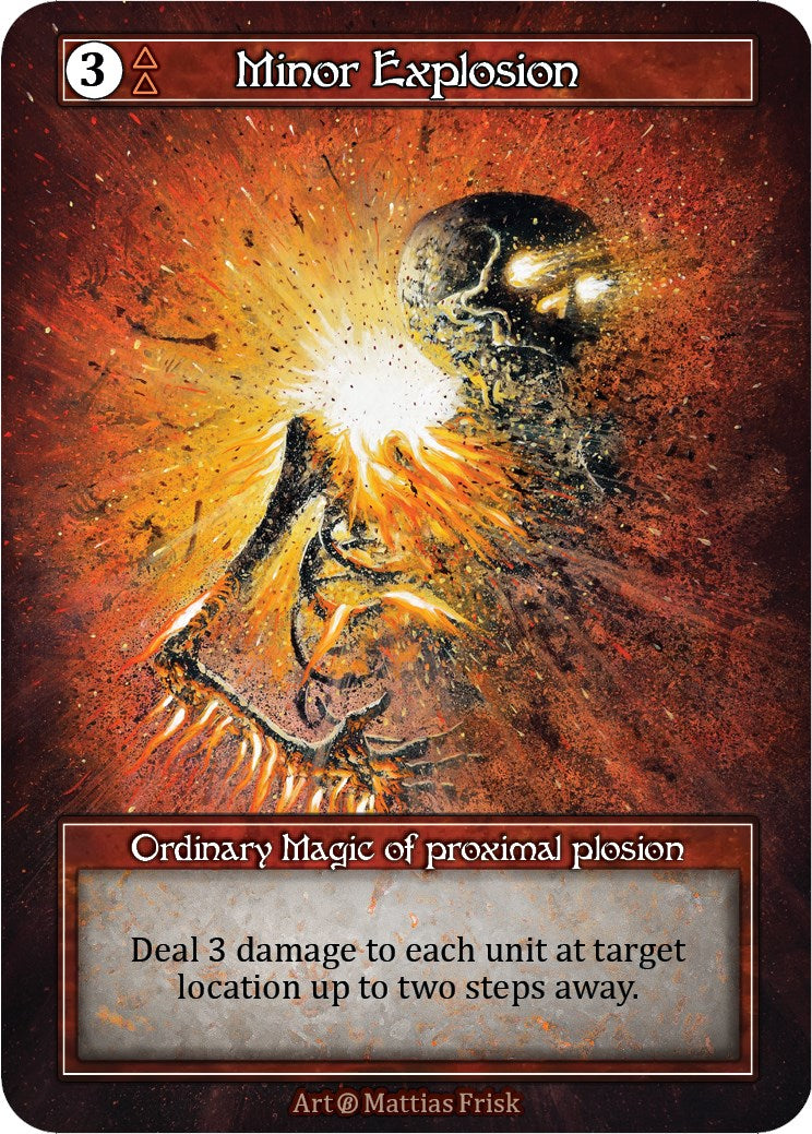 Minor Explosion (Foil) [Beta] | Exor Games New Glasgow