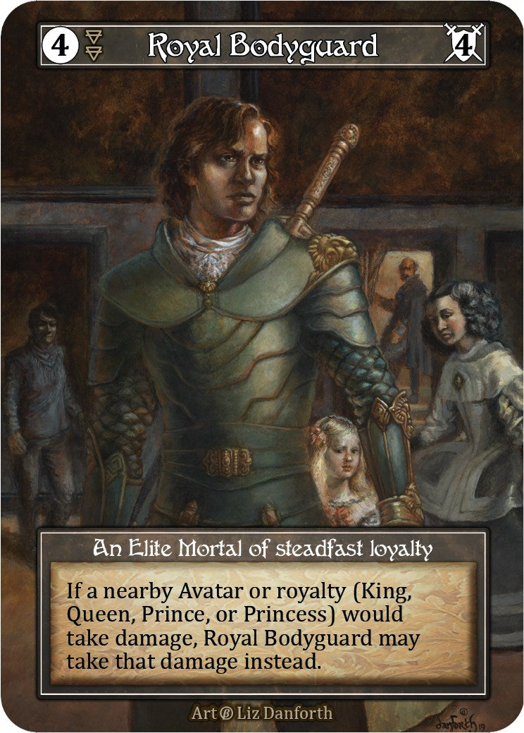 Royal Bodyguard (Foil) [Beta] | Exor Games New Glasgow