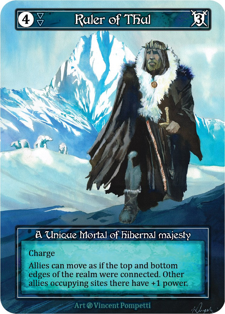 Ruler of Thul (Foil) [Beta] | Exor Games New Glasgow