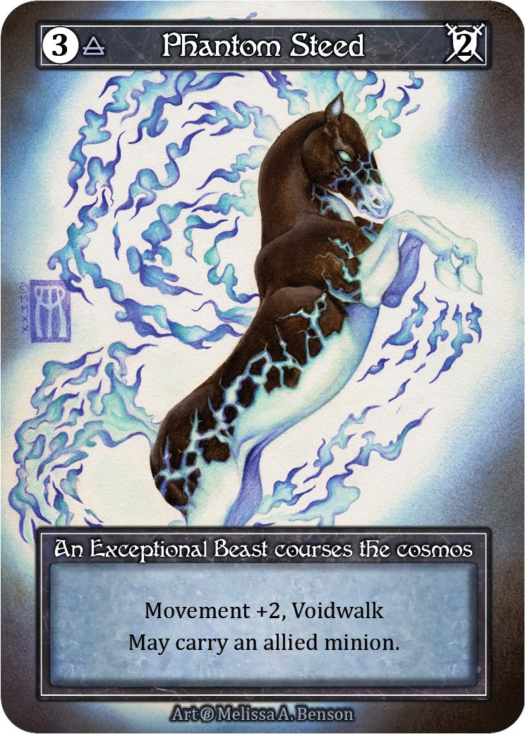 Phantom Steed (Foil) [Beta] | Exor Games New Glasgow