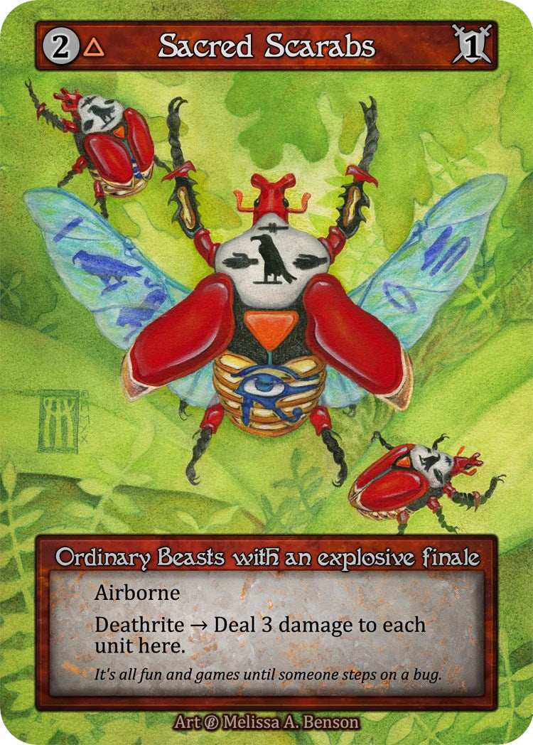 Sacred Scarabs [Beta] | Exor Games New Glasgow