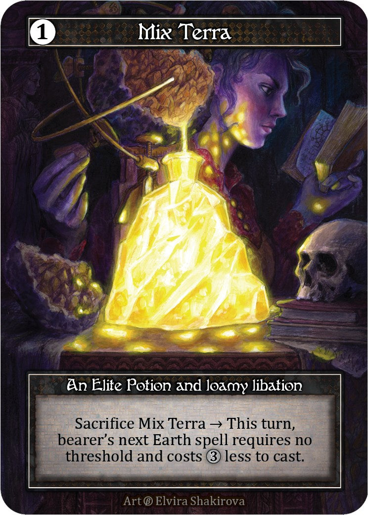 Mix Terra (Foil) [Beta] | Exor Games New Glasgow