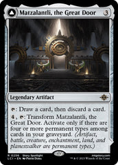 Matzalantli, the Great Door // The Core [The Lost Caverns of Ixalan] | Exor Games New Glasgow