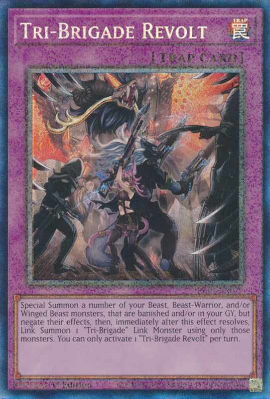 Tri-Brigade Revolt [RA01-EN079] Prismatic Collector's Rare | Exor Games New Glasgow