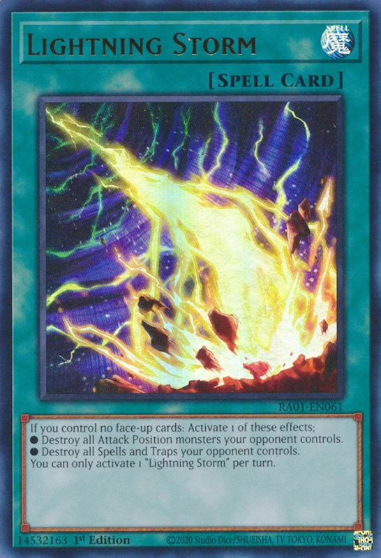 Lightning Storm [RA01-EN061] Ultra Rare | Exor Games New Glasgow