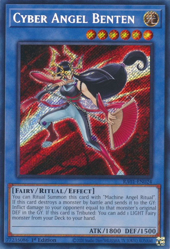 Cyber Angel Benten [RA01-EN024] Secret Rare | Exor Games New Glasgow